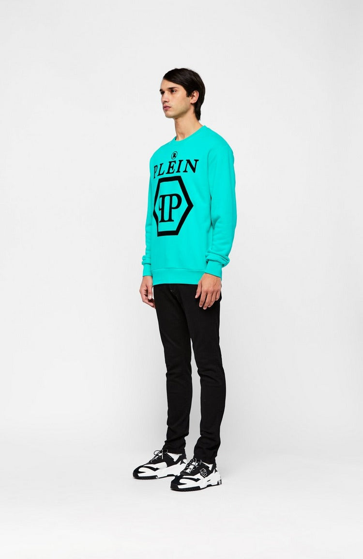 Large PP Plein Crewneck Sweatshirt