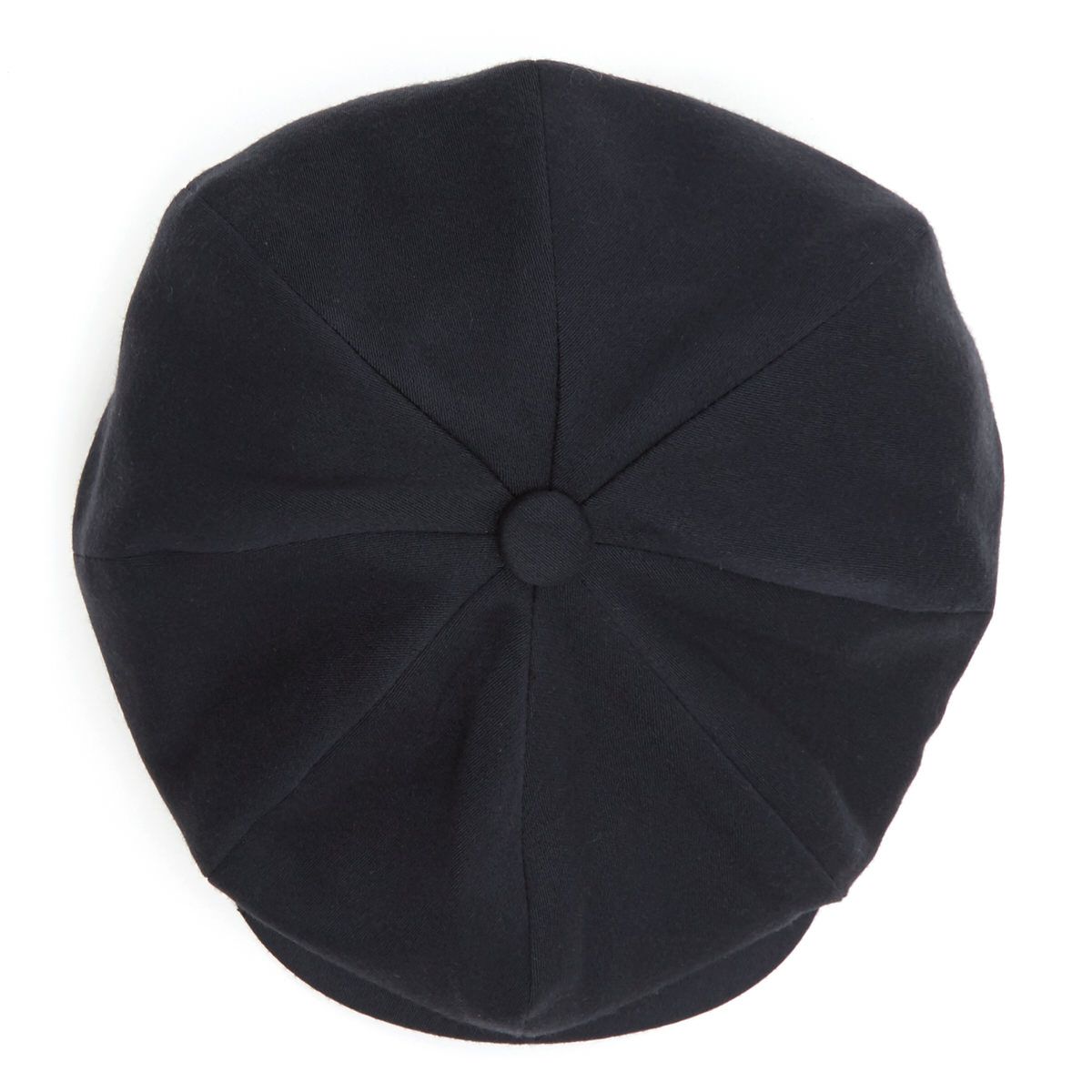 Ellis 8 Piece Satin Wool Flat Cap - Midnight Navy